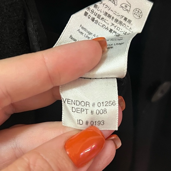 Vintage Eddie Bauer Wool Angora Blend Blazer Jacket Tall Large - Picture 7 of 10